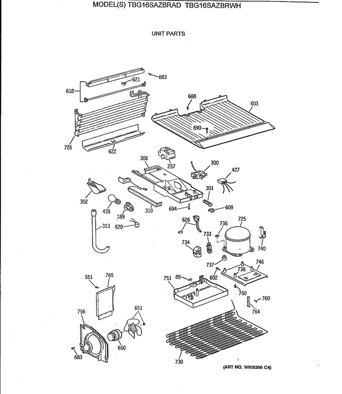 Diagram for TBG16SAZBRWH