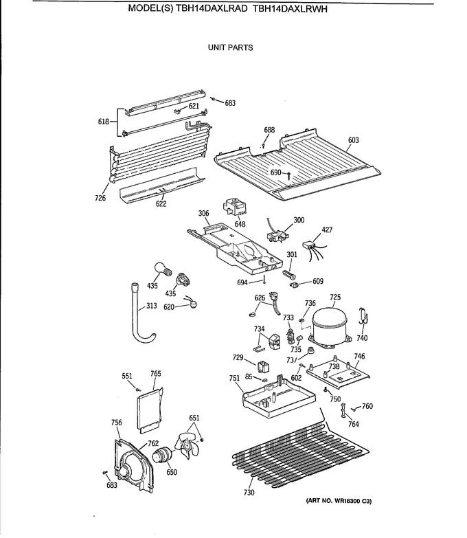 Diagram for TBH14DAXLRAD