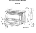 Diagram for 1 - Freezer Door