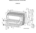 Diagram for 1 - Freezer Door