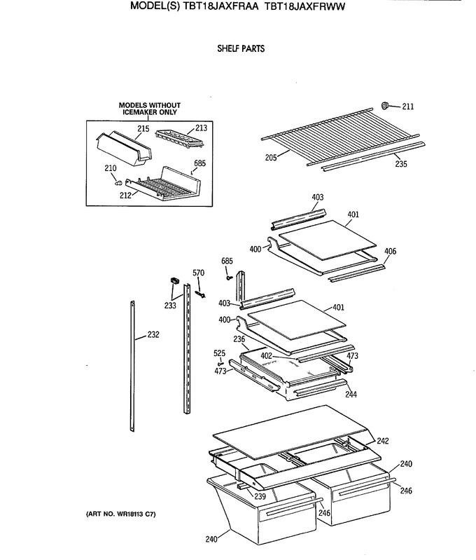 Diagram for TBT18JAXFRWW