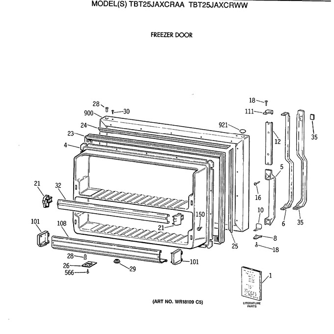 Diagram for TBT25JAXCRWW