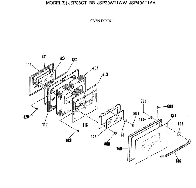 Diagram for JSP39WT1WW