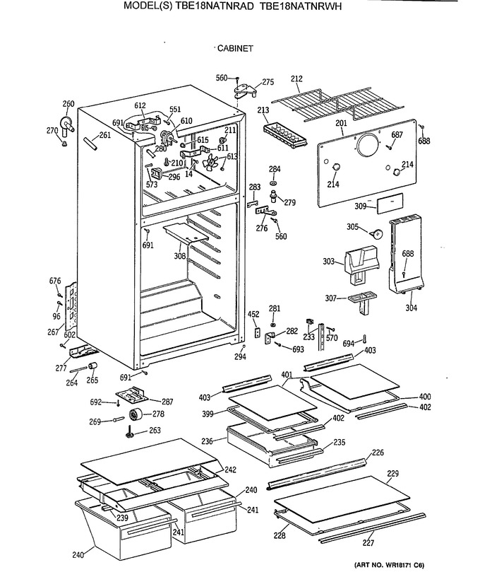 Diagram for TBE18NATNRAD