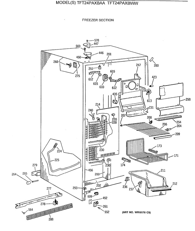 Diagram for TFT24PAXBAA