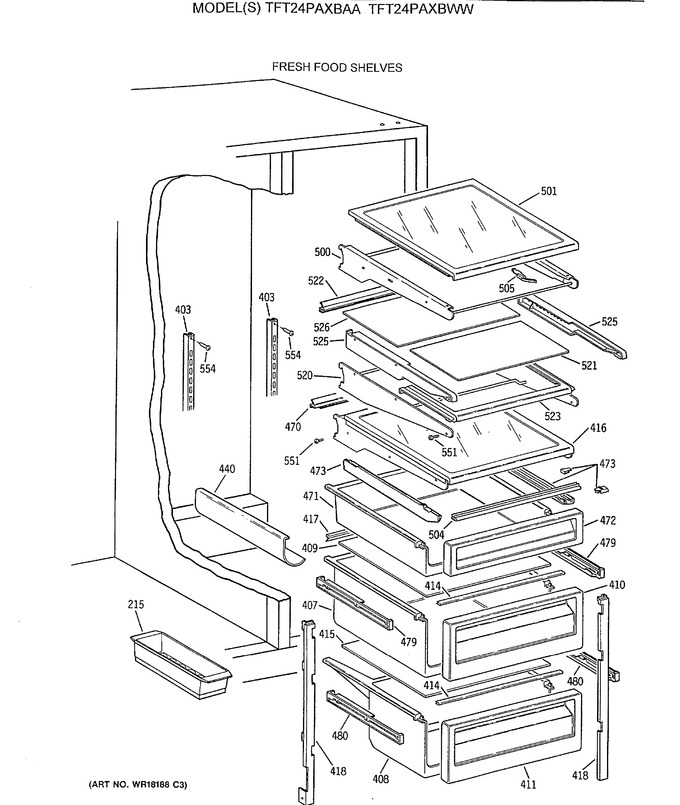 Diagram for TFT24PAXBAA