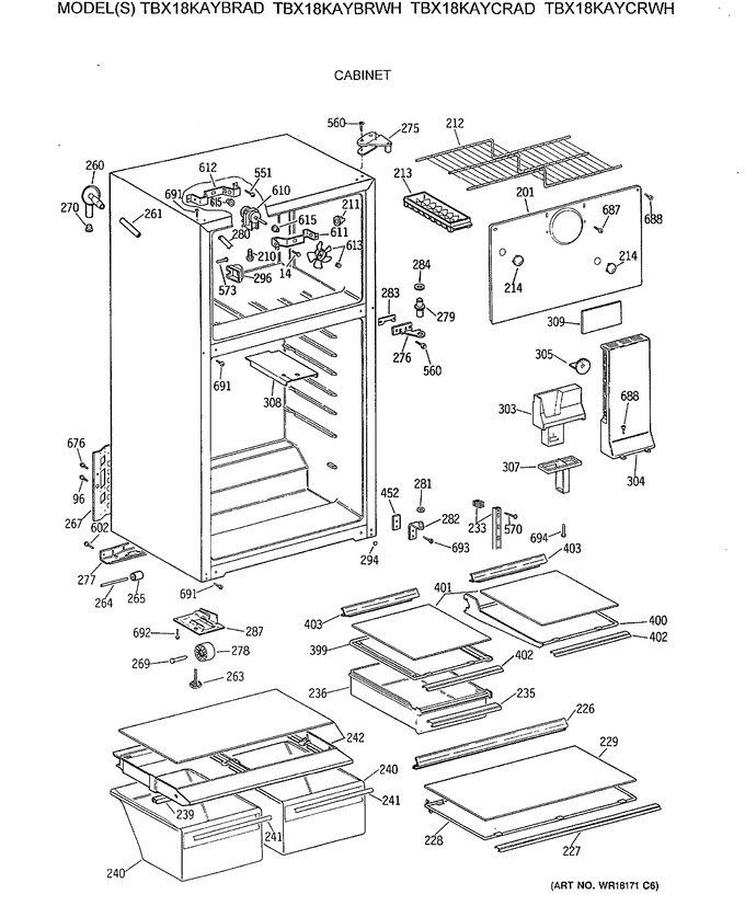 Diagram for TBX18KAYBRWH