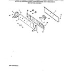 Diagram for 1 - Backsplash Assembly