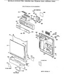 Diagram for 1 - Escutcheon & Door Assembly