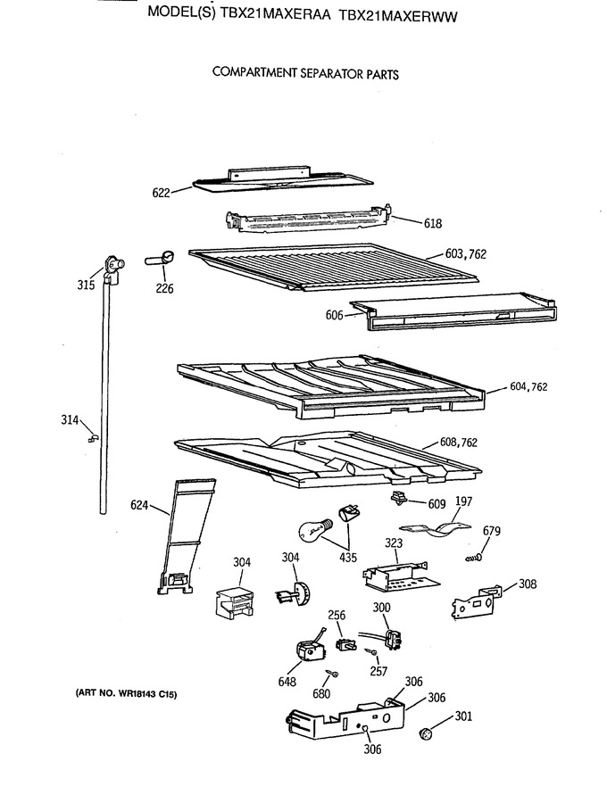 Diagram for TBX21MAXERWW