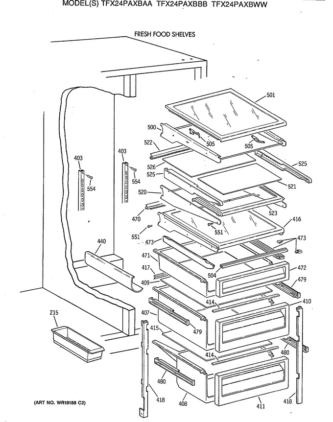 Diagram for TFX24PAXBWW