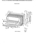 Diagram for 1 - Freezer Door