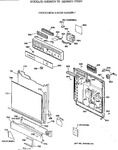 Diagram for 1 - Escutcheon & Door Assembly