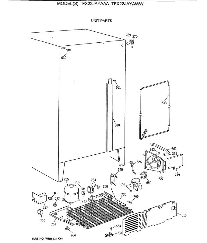 Diagram for TFX22JAYAAA