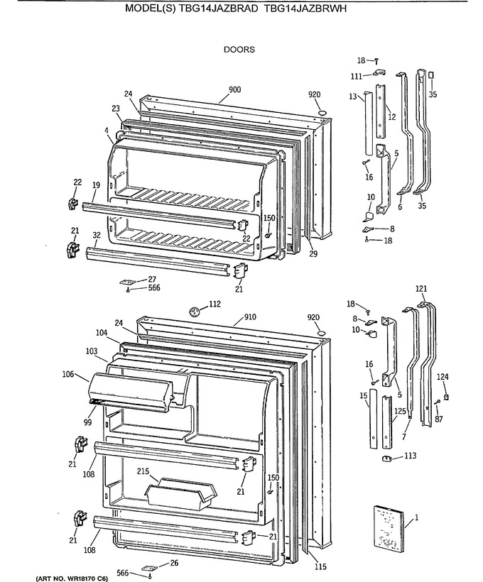 Diagram for TBG14JAZBRAD