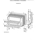 Diagram for 1 - Freezer Door