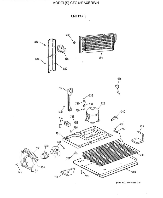 Diagram for CTG18EAXERWH