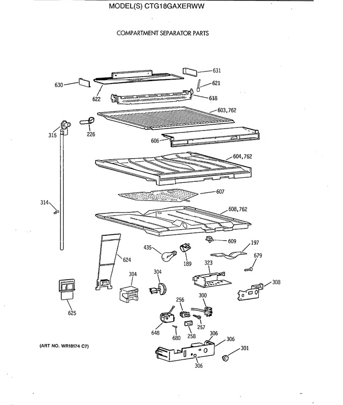 Diagram for CTG18GAXERWW