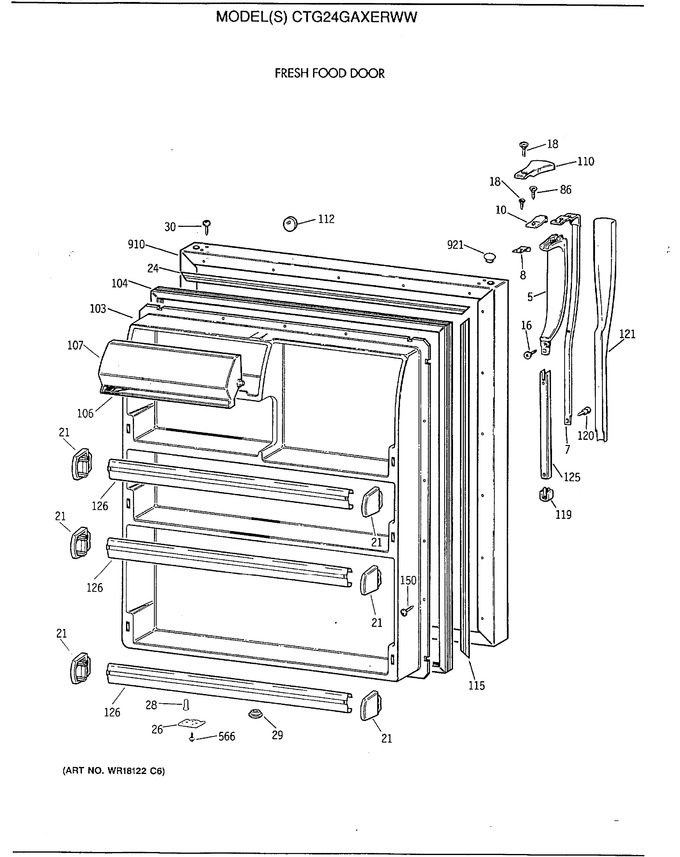 Diagram for CTG24GAXERWW