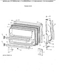 Diagram for 1 - Freezer Door