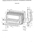 Diagram for 1 - Freezer Door