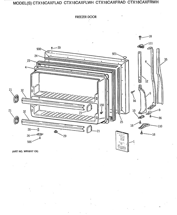 Diagram for CTX18CAXFLWH