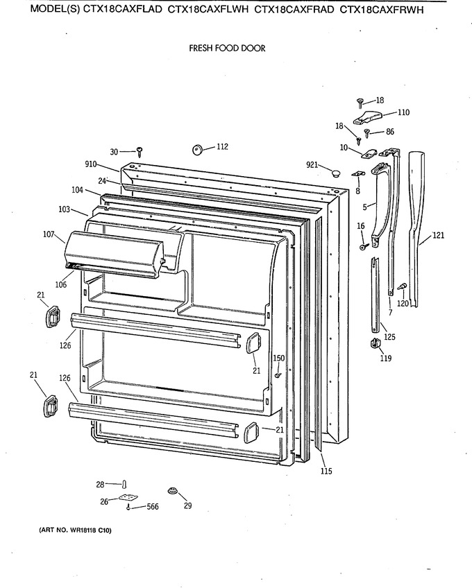 Diagram for CTX18CAXFLWH