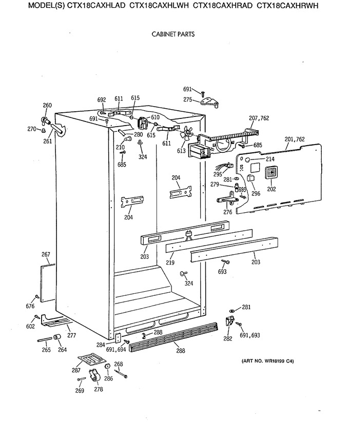 Diagram for CTX18CAXHRWH