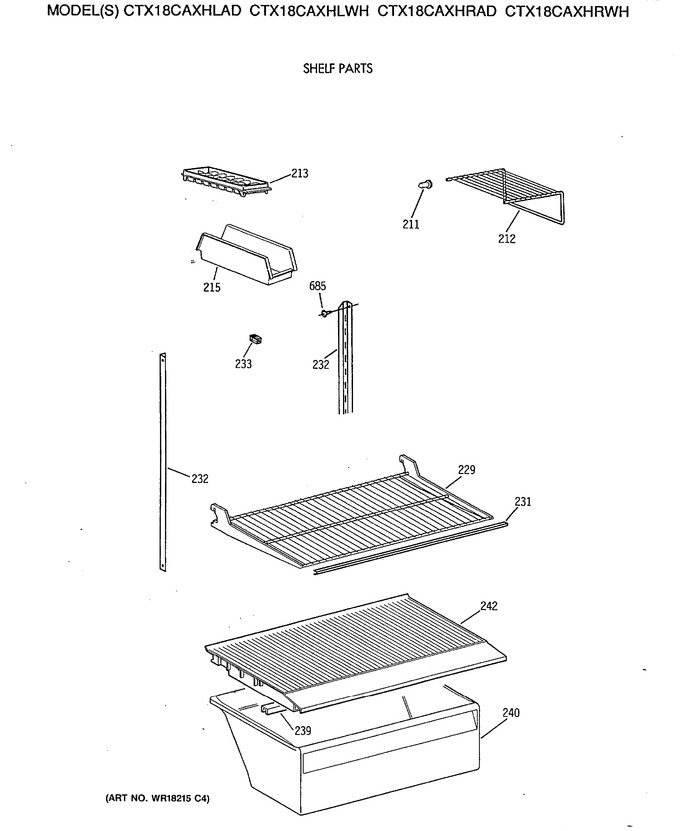 Diagram for CTX18CAXHRWH