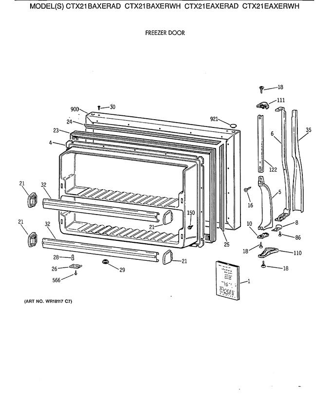 Diagram for CTX21EAXERWH