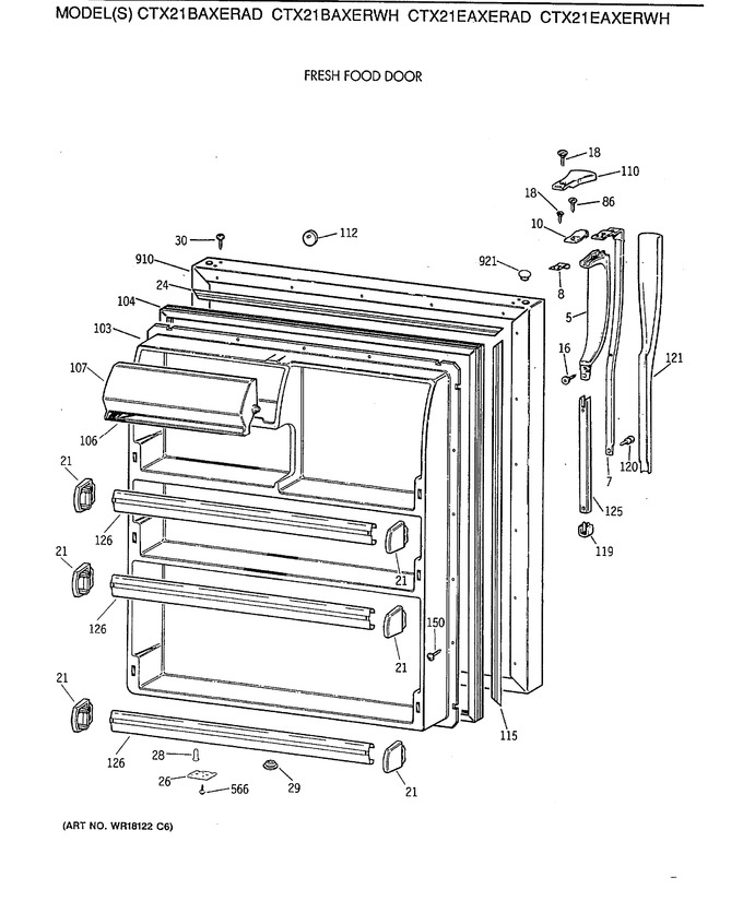 Diagram for CTX21EAXERAD