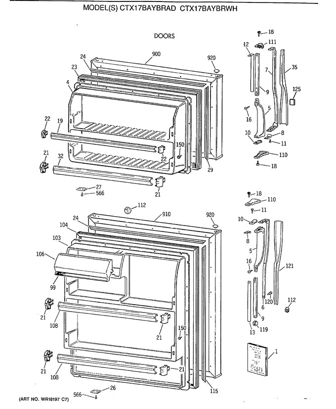 Diagram for CTX17BAYBRAD