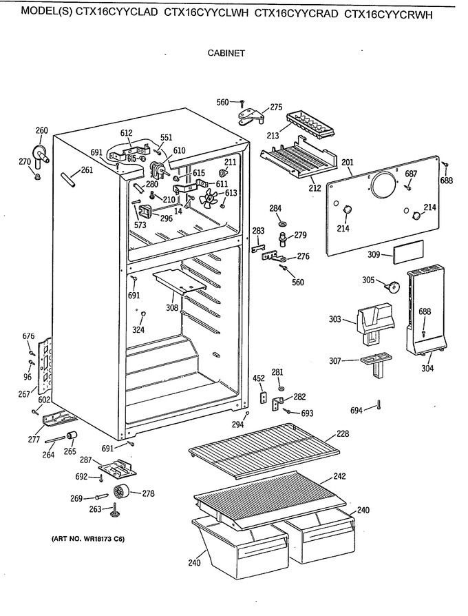 Diagram for CTX16CYYCRAD