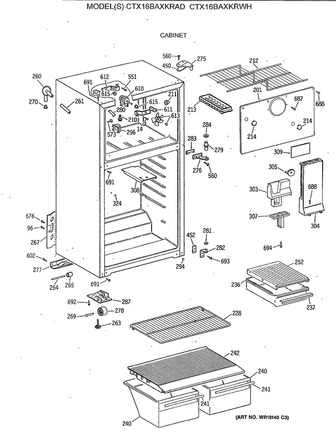 Diagram for CTX16BAXKRWH