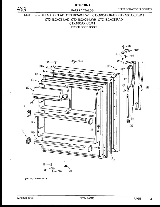 Diagram for CTX18CAXJLWH