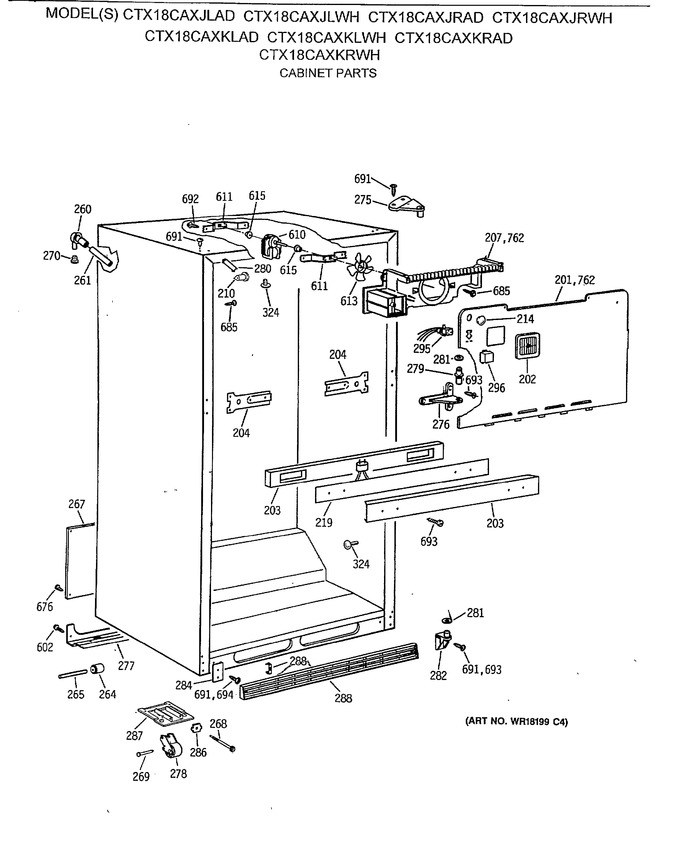 Diagram for CTX18CAXKRAD