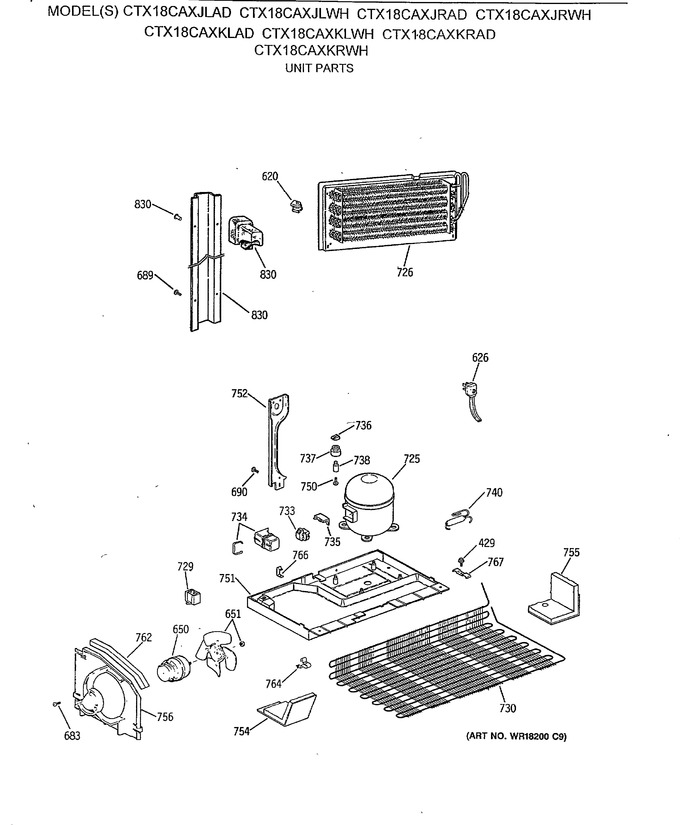 Diagram for CTX18CAXJLWH