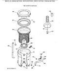 Diagram for 3 - Tub, Basket & Agitator