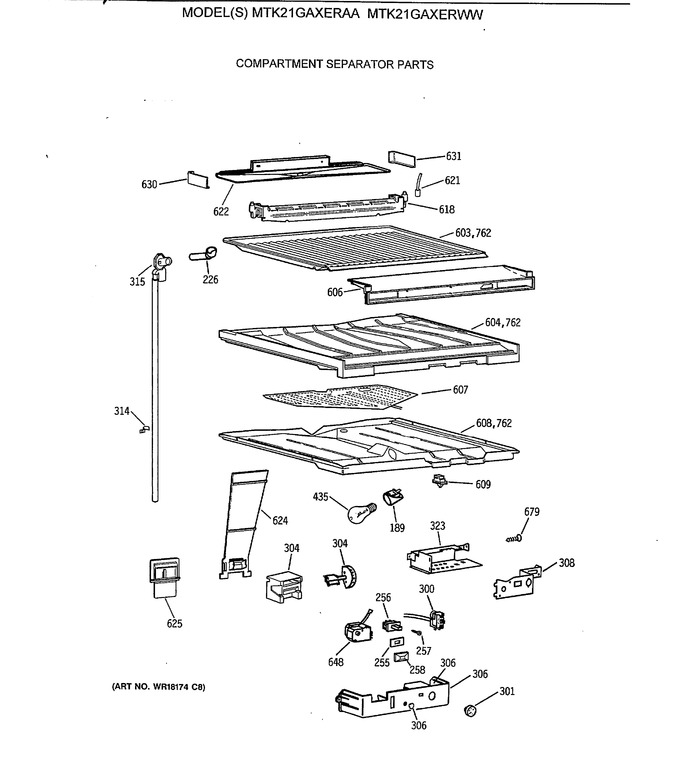 Diagram for MTK21GAXERWW