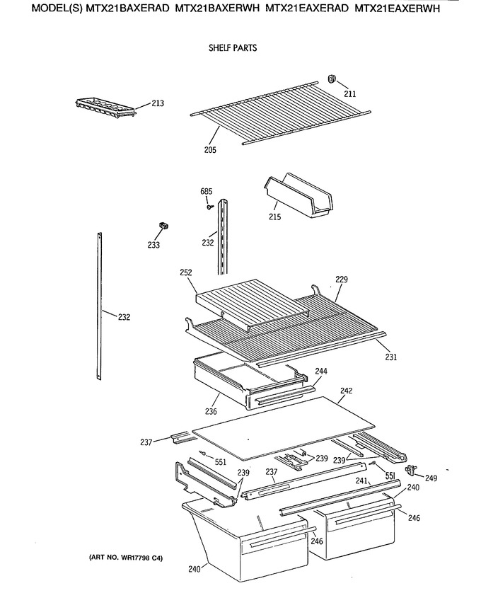 Diagram for MTX21BAXERWH