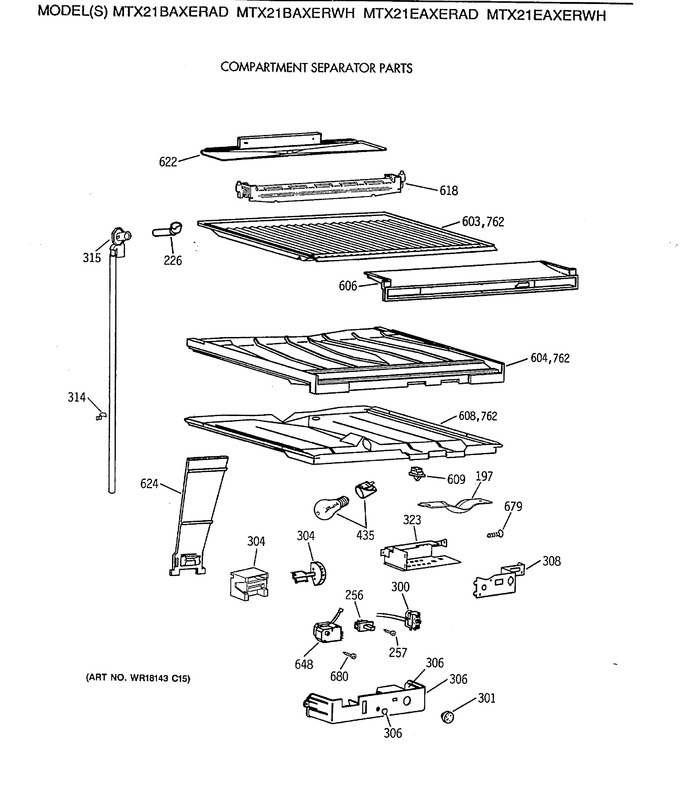 Diagram for MTX21BAXERWH