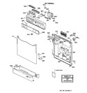 Diagram for 1 - Escutcheon & Door Assembly