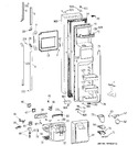 Diagram for 1 - Freezer Door