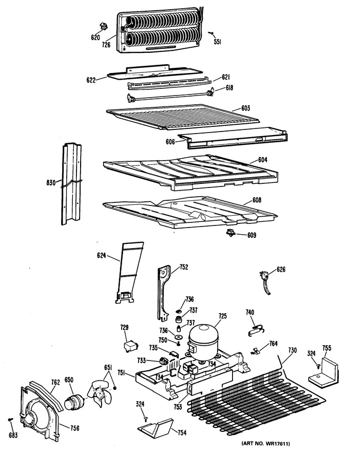 Diagram for TBX18BLMRAD