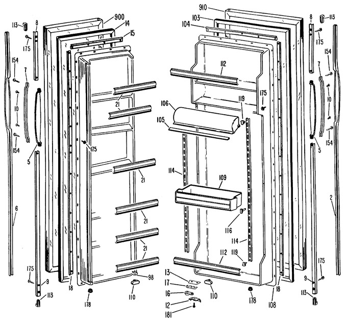 Diagram for TFX22KLJ