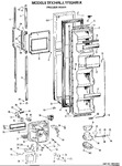 Diagram for 1 - Freezer Door