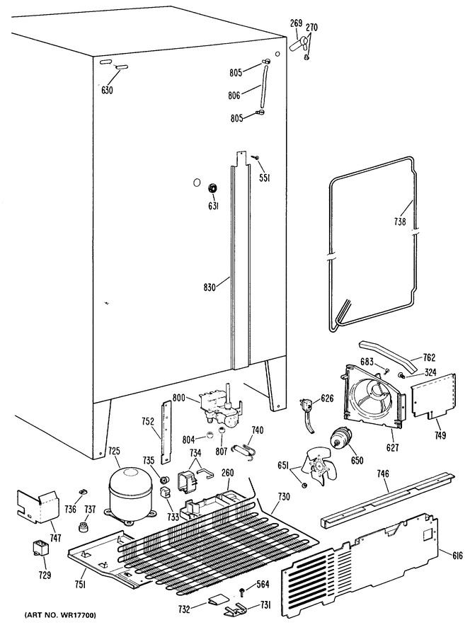 Diagram for TFX22VMB