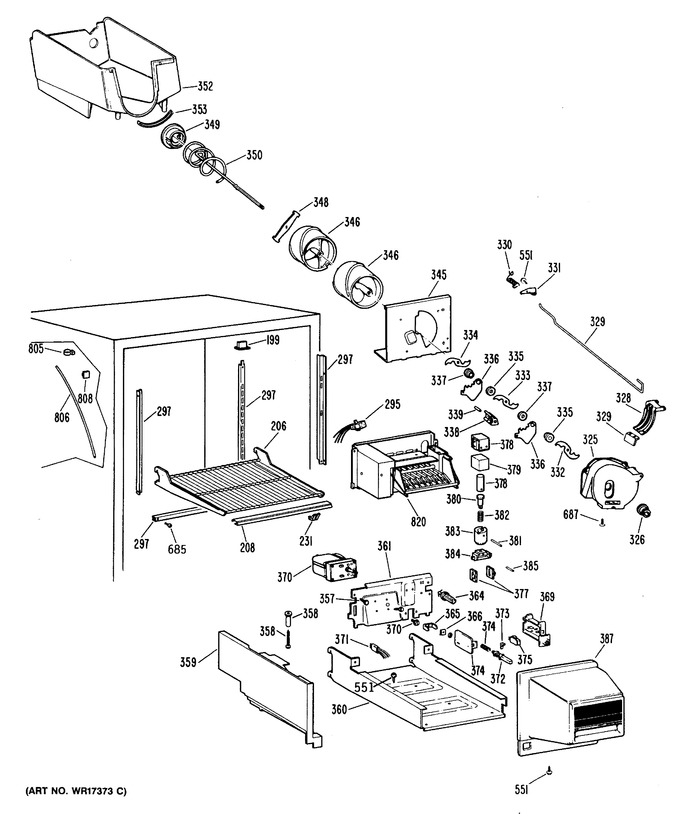 Diagram for TBX22RPELWH