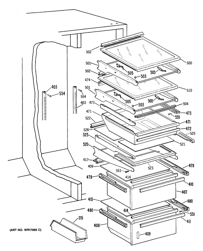 Diagram for TFHW24RRAWH