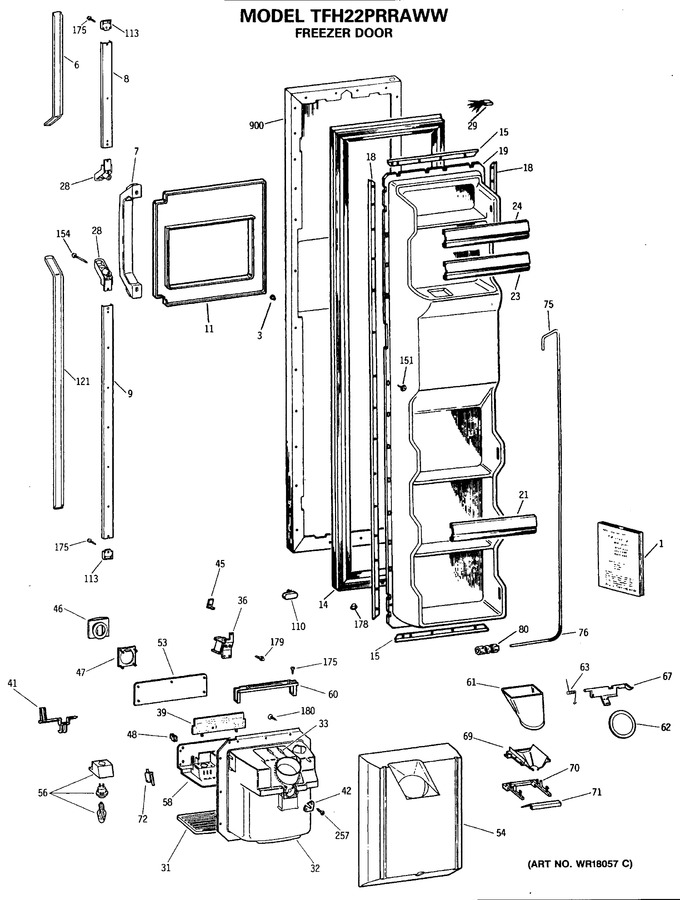 Diagram for TFH22PRRAWW